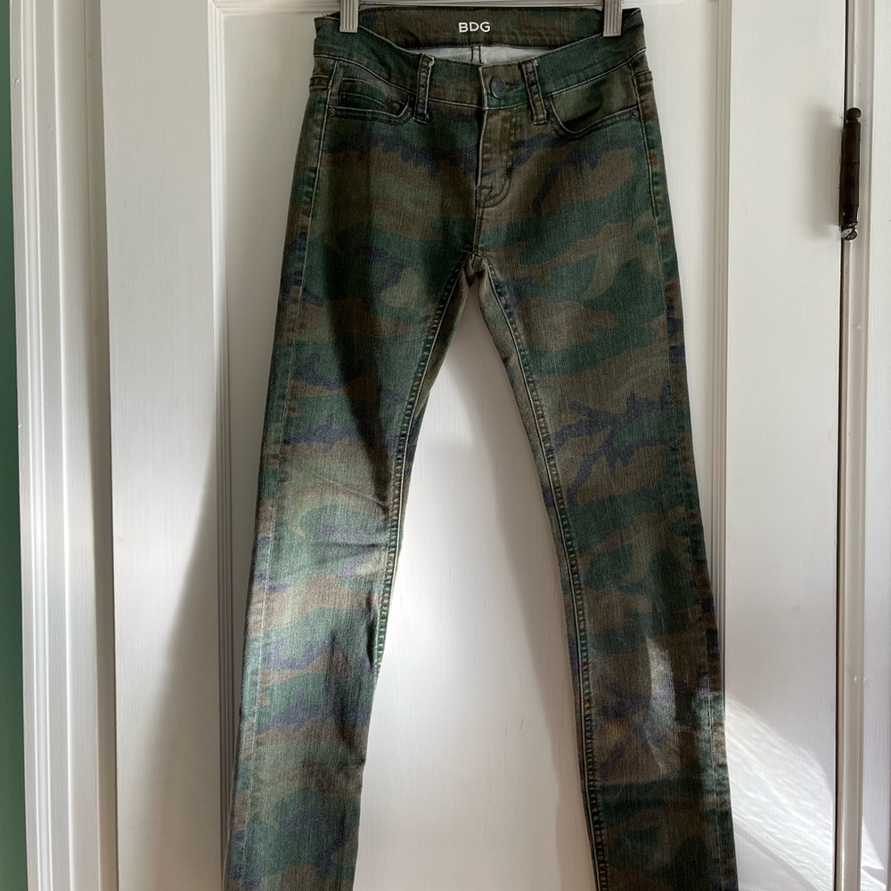 BDG Camo Midrise Jeans